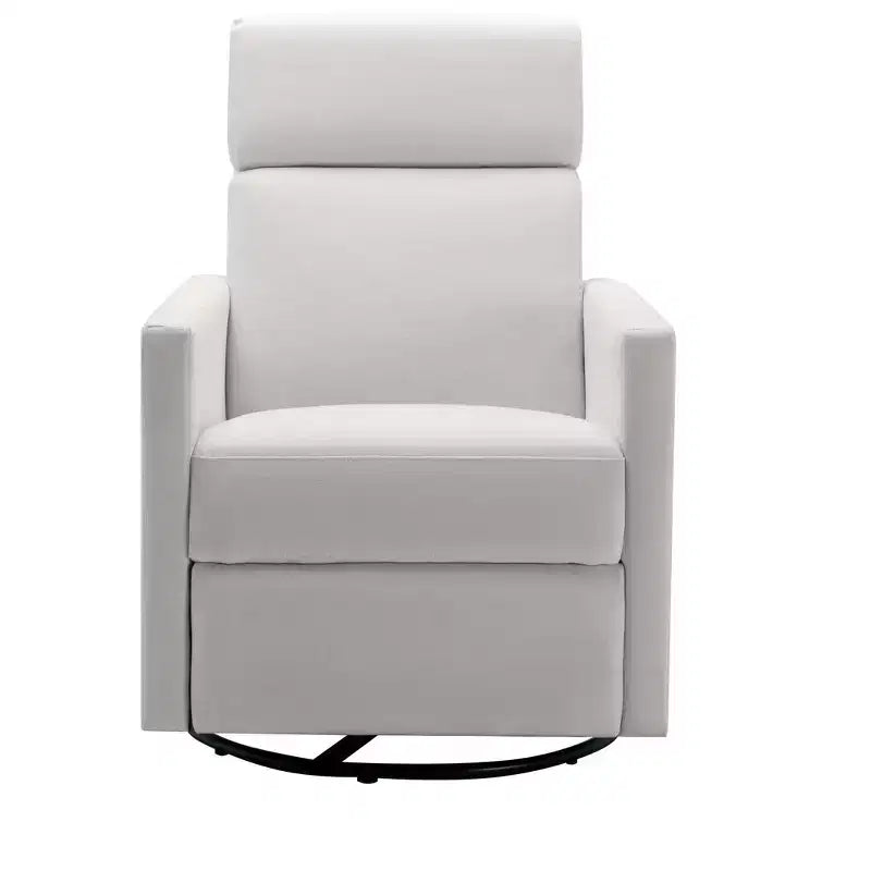Okak Modern Accent Chairs for Bedroom, Upholstered Rocker Nursery Chair Plush Seating Glider Swivel Recliner Chair