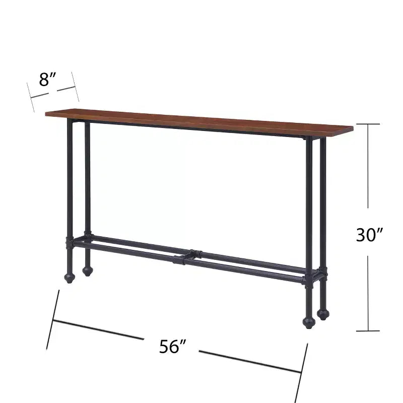 Agnew Console Table - Black - SEI