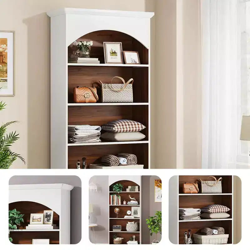 MAYEERTY Étagère de Rangement Multifonctionnelle Moderne pour Salon Chambre Bureau Salle de Classe