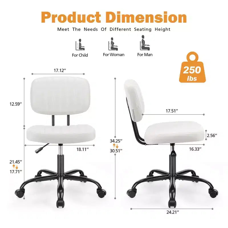 Chaise de bureau ergonomique MAYEERTY pour bureau assis-debout avec hauteur réglable Fauteuil de bureau accoudoir fixe Gris