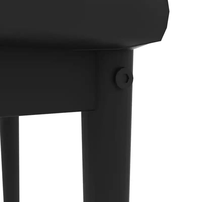 Chaises de salle à manger Okak de style moderne, lot de 4, chaises d'appoint de cuisine confortables en cuir PU avec placage chromé argenté pour table à manger