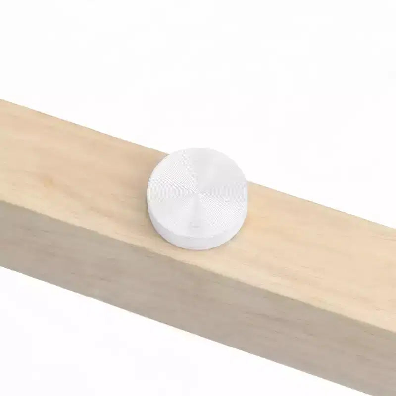 vidaXL Table à manger ronde élégante avec plateau en verre trempé et pieds en bois de chêne massif pour cuisine ou salle à manger, brun transparent, 80 cm de diamètre