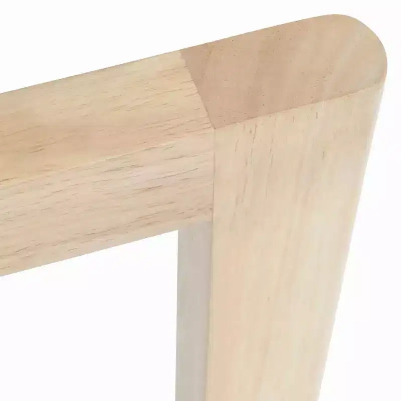 vidaXL Table à manger ronde élégante avec plateau en verre trempé et pieds en bois de chêne massif pour cuisine ou salle à manger, brun transparent, 80 cm de diamètre