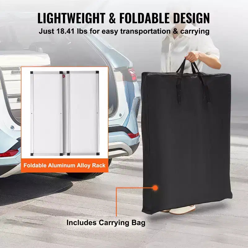 Table de comptoir de promotion VEVOR, Table de podium d'exposition portable, 30,91 x 14,96 x 71,46, Stand de comptoir d'exposition avec mur, Blanc