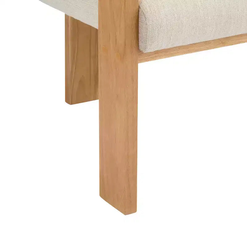 Chaises de salle à manger modernes Okak avec dossier rembourré (lot de 2), cadre en bois massif, fauteuils en tissu pour salon/salle à manger