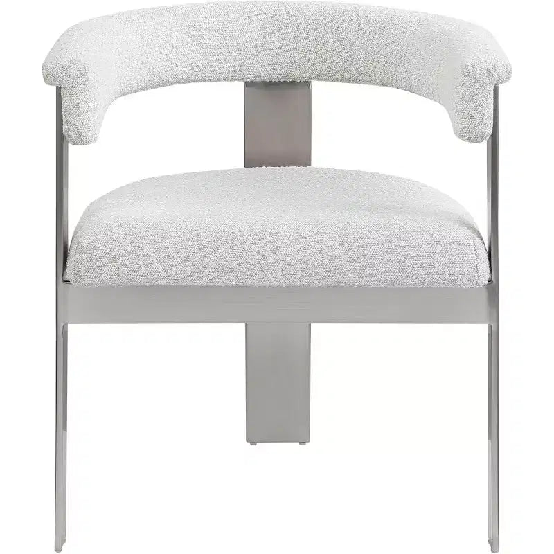 Meridian Furniture, Chaises de salle à manger Romeo Boucle (Lot de 2)