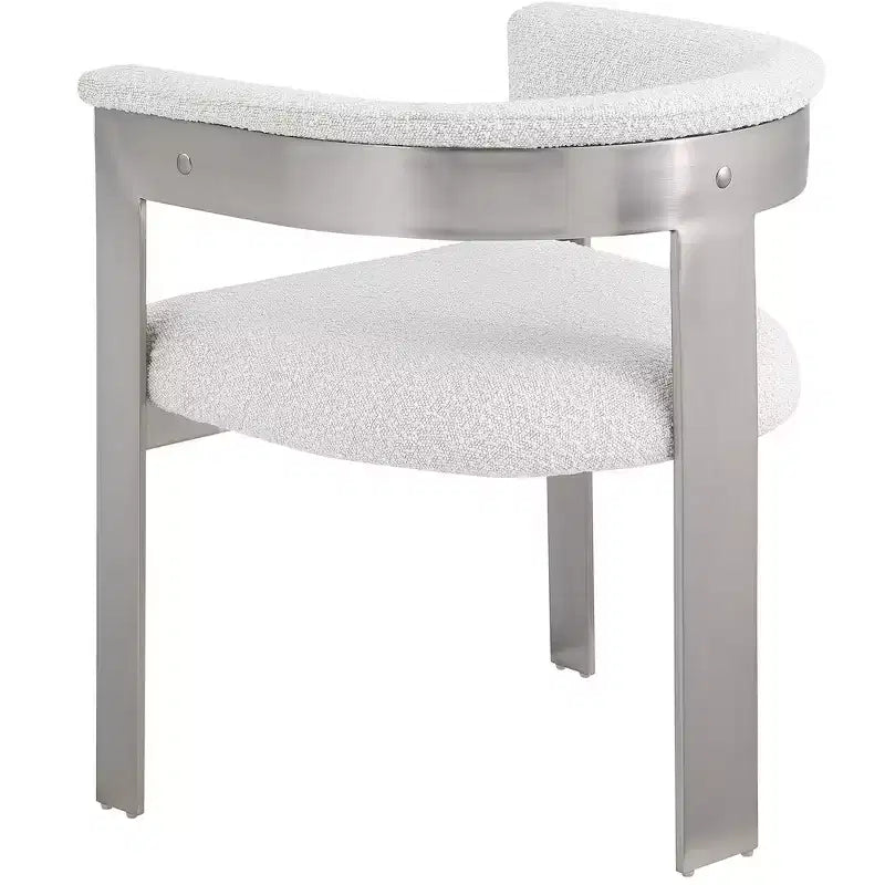 Meridian Furniture, Chaises de salle à manger Romeo Boucle (Lot de 2)