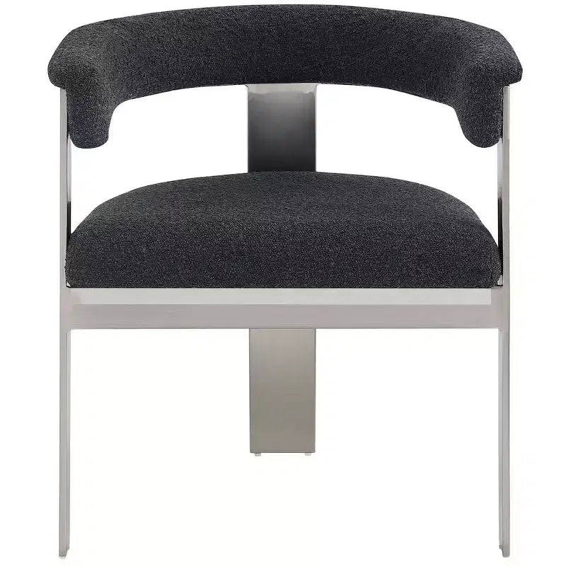 Meridian Furniture, Chaises de salle à manger Romeo Boucle (Lot de 2)