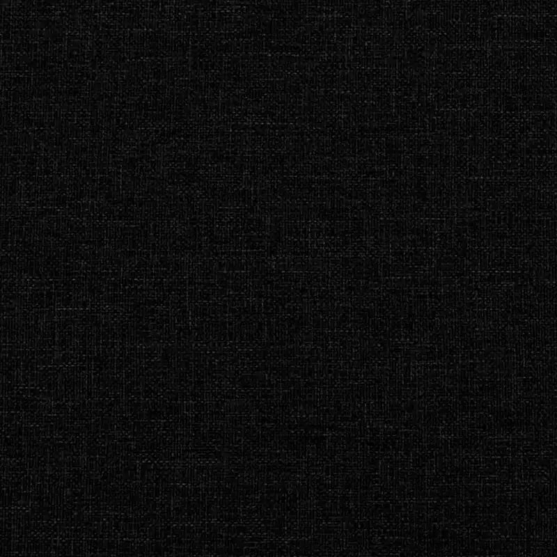 vidaXL Canapé 2 places noir 55,1 Tissu
