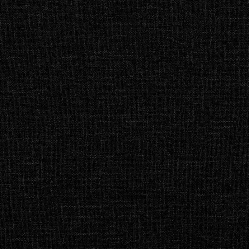 vidaXL Canapé 2 places noir 55,1 Tissu