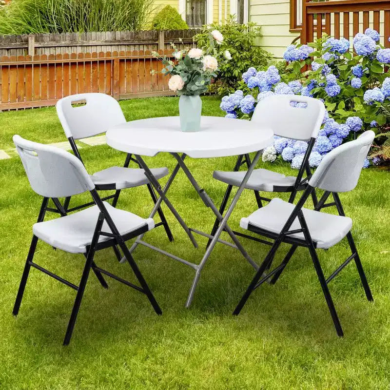 Karl Home | Chaises pliantes en plastique (lot de 4)