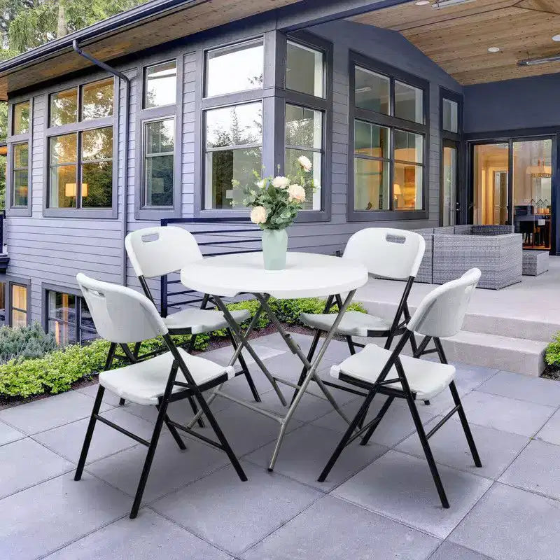 Karl Home | Chaises pliantes en plastique (lot de 4)