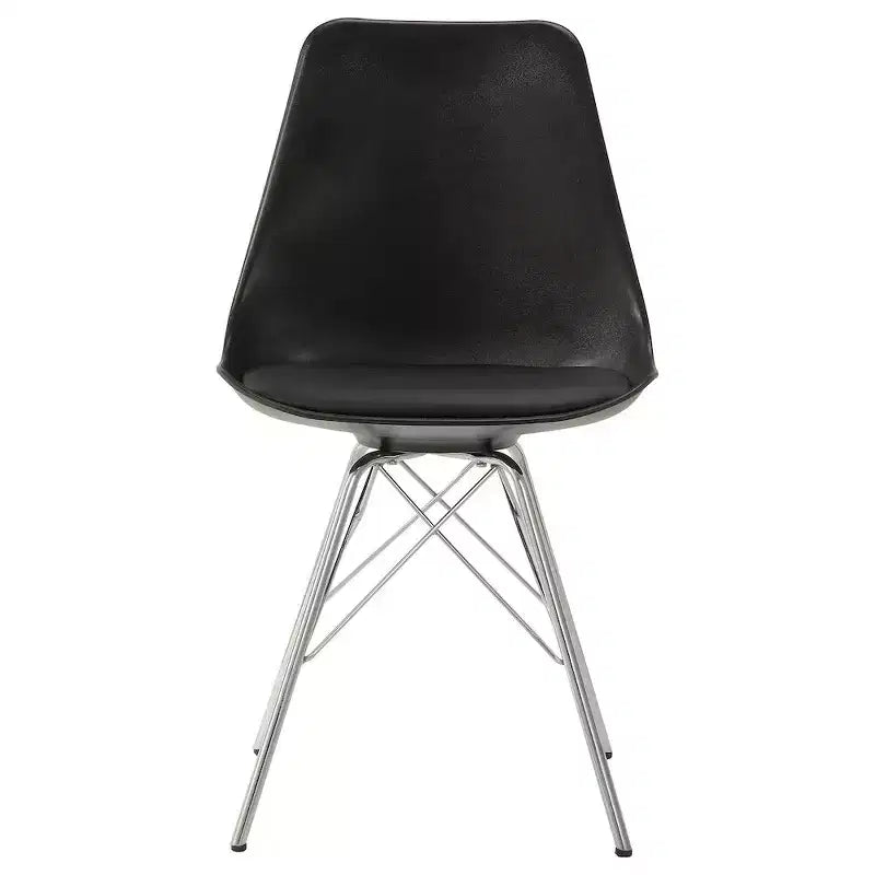 Coaster, chaises d'appoint de salle à manger en polypropylène Juniper (ensemble de 2)