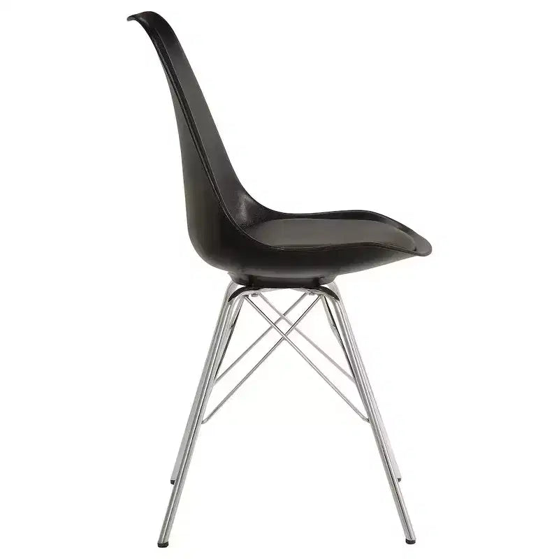 Coaster, chaises d'appoint de salle à manger en polypropylène Juniper (ensemble de 2)