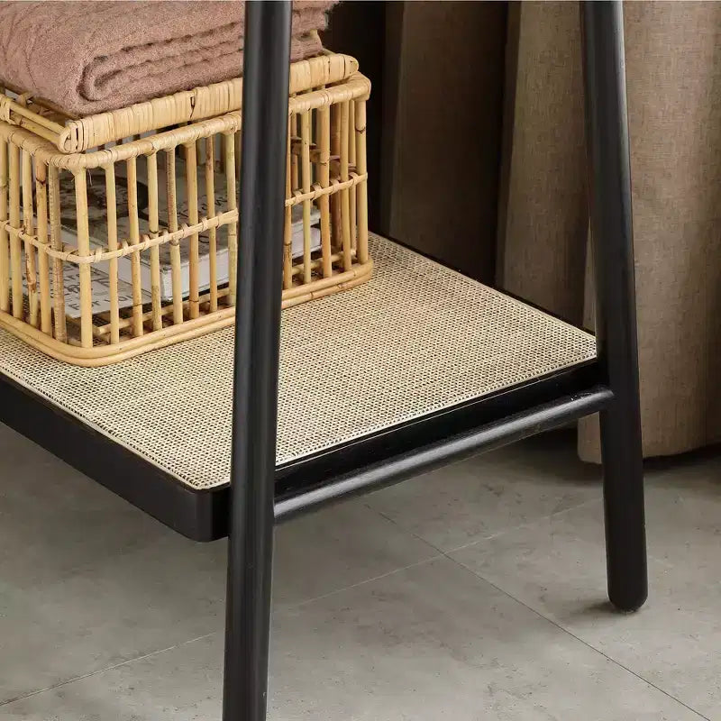 Servomuto in legno per uomo e donna, Stand appendiabiti con cassetto, Appendiabiti, Vassoio organizer, Asta per cravatte, Scarpiera, Servomuto per camera da letto, ufficio, ingresso