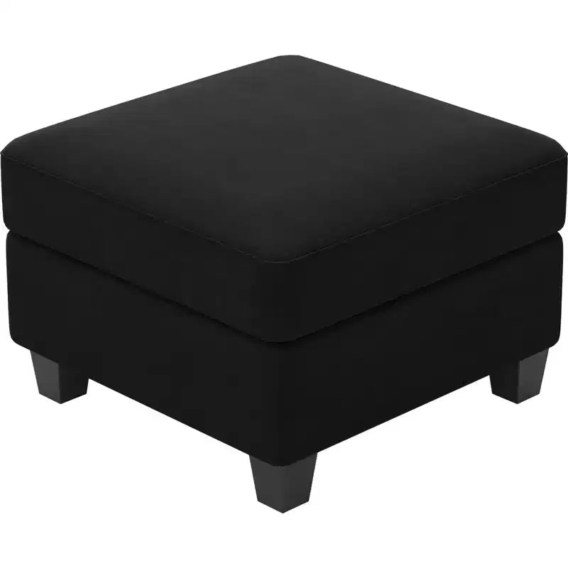 25 Velvet Storage Ottoman