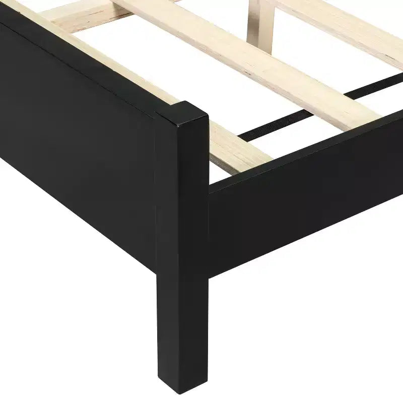 Christopher Knight Home Megan Contemporary Wooden Bed Frame with Rattan Upholstered Headboard