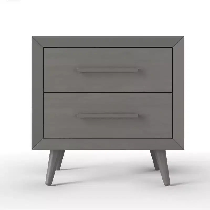 Child Craft Cranbrook 2 Drawer Nightstand for Nursery or Bedroom, Large Storage Drawers, Made of Sturdy Pinewood, Non-Toxic, Baby Safe Finish