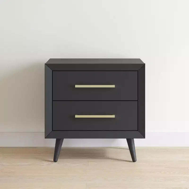 Child Craft Cranbrook 2 Drawer Nightstand for Nursery or Bedroom, Large Storage Drawers, Made of Sturdy Pinewood, Non-Toxic, Baby Safe Finish