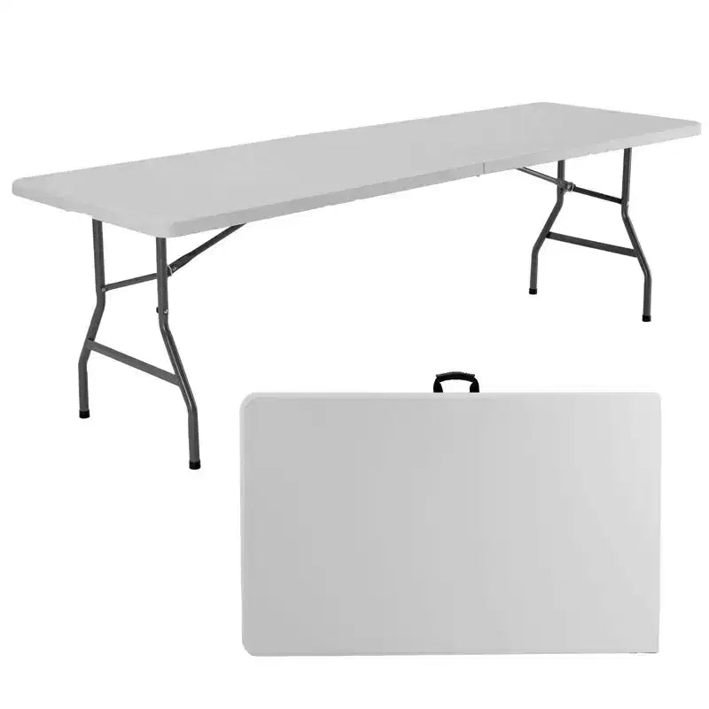 MAYEERTY Portable Folding Table, Heavy Duty with Carrying Handle for Camping Picnic Party