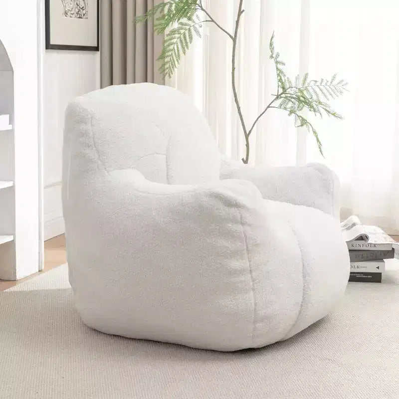 Bean Bag Chair with Filler, Bean Bag Sofa with Tufted Soft Stuffed Filling, Fluffy and Lazy Sofa, Comfy Cozy BeanBag Chairs with Memory Foam for Dorm