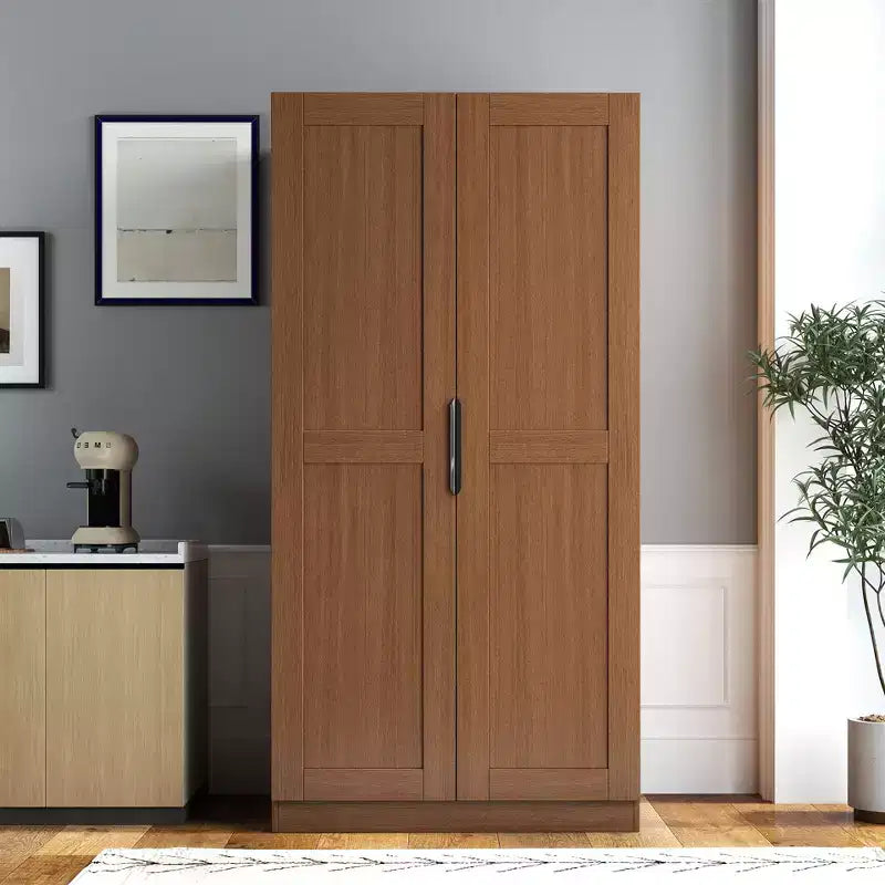 63in Kitchen Pantry Cabinet with Doors and Shelves, Freestanding Storage Cupboard for Dining Room, Buffet Sideboard