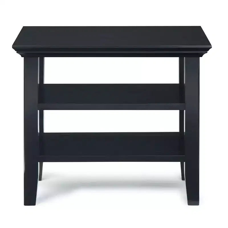 Normandy 14 inch Wide Solid Wood Transitional Narrow Side Table
