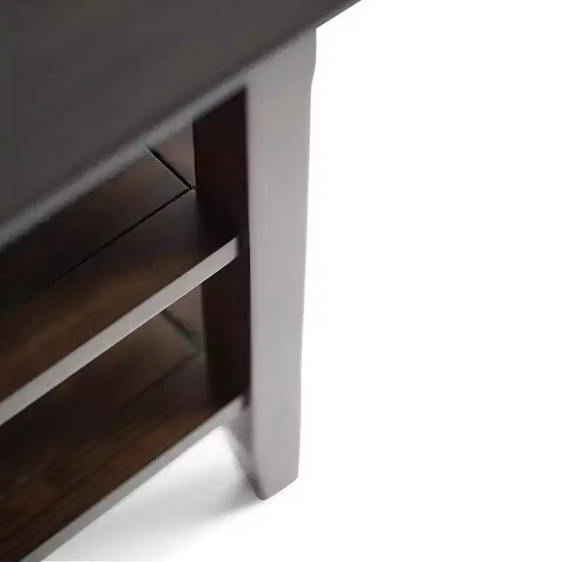 Normandy 14 inch Wide Solid Wood Transitional Narrow Side Table
