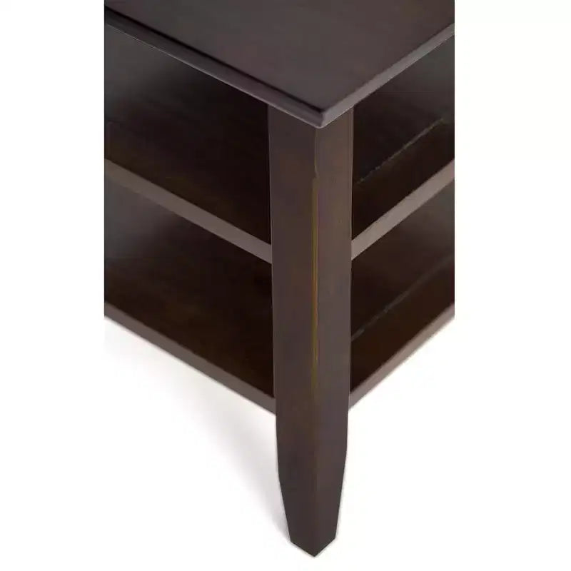 Normandy 14 inch Wide Solid Wood Transitional Narrow Side Table