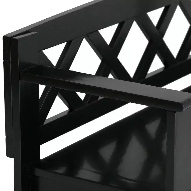 Halifax 48 inch Wide Solid Wood Transitional Entryway Bench
