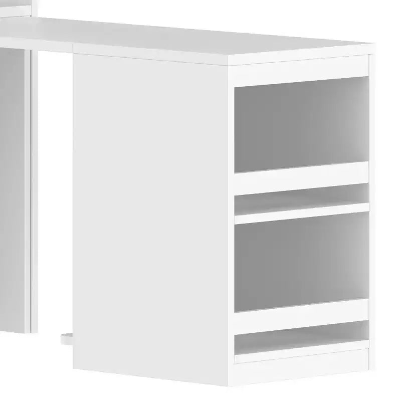 Armoire multifonctionnelle GDFStudio Phyllis en bois avec bureau convertible