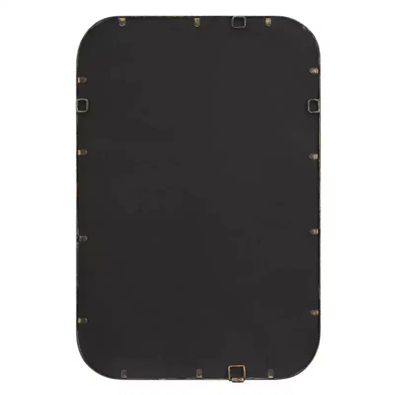 Miroir de vanité rectangulaire Uttermost A Little Knotty bronze 20 x 30