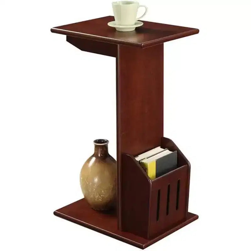 Table d'appoint ronde en bois HomeStock 1 pièce