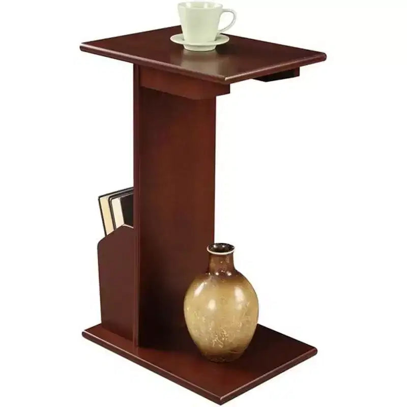 Table d'appoint ronde en bois HomeStock 1 pièce