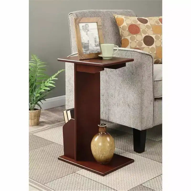Table d'appoint ronde en bois HomeStock 1 pièce