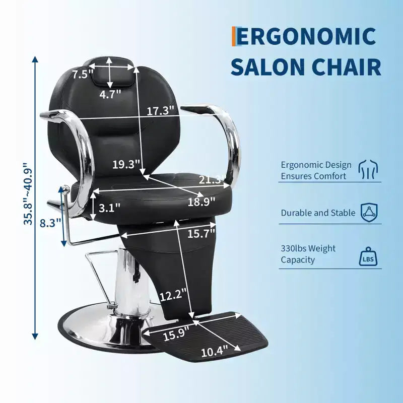 Fauteuil de salon inclinable pivotant à 360°, appui-tête réglable, coussin en éponge haute densité, fauteuil de relaxation, pour la maison, le salon