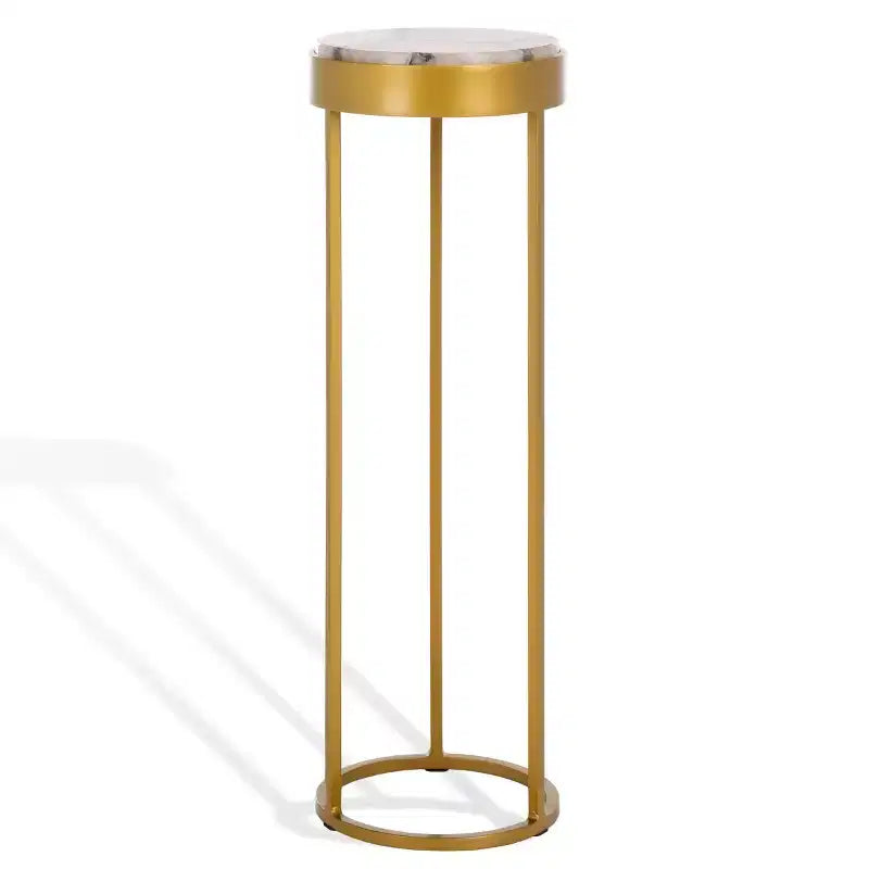 Table basse Hannahmarie Stone - SFV7909 - Or/Blanc - Safavieh Couture