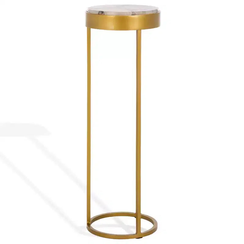 Table basse Hannahmarie Stone - SFV7909 - Or/Blanc - Safavieh Couture