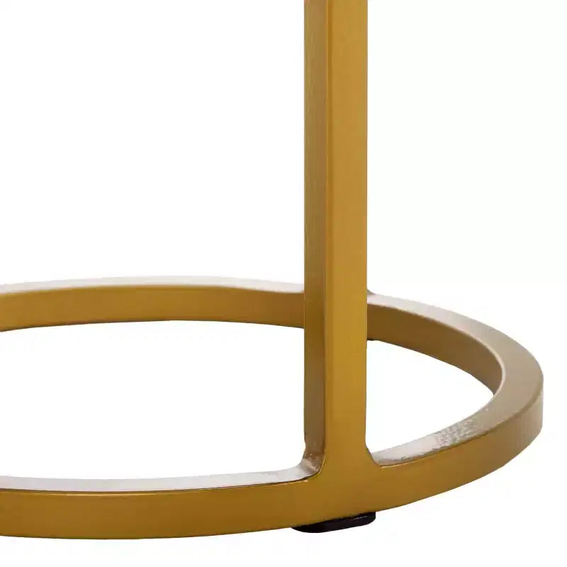 Table basse Hannahmarie Stone - SFV7909 - Or/Blanc - Safavieh Couture