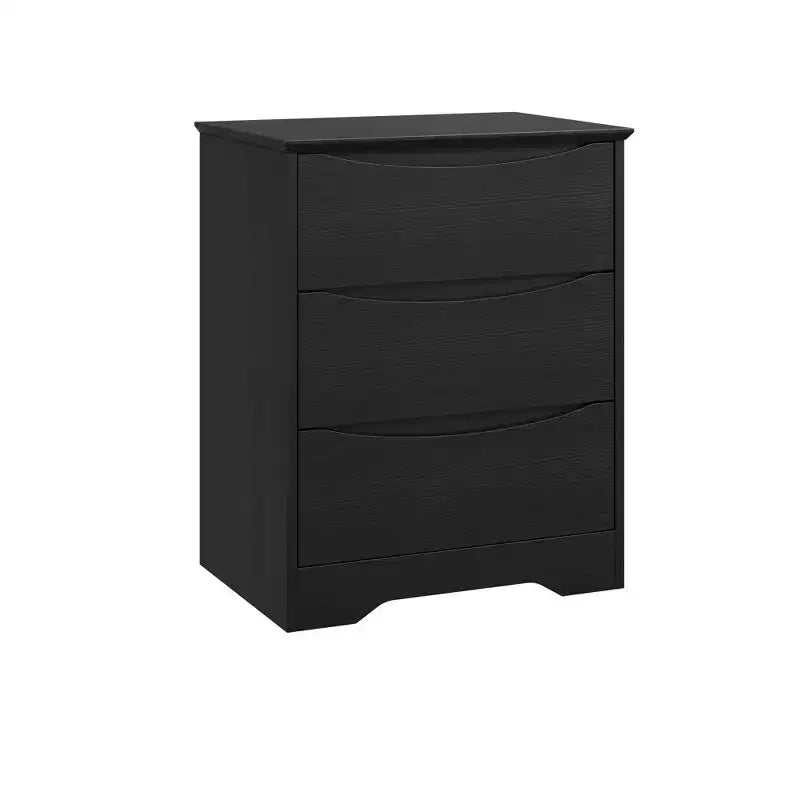 Grande commode en bois à 3 tiroirs, commode moderne de rangement profond, grand placard avec large plateau pour chambre à coucher, salon, couloir, chambre d'enfant