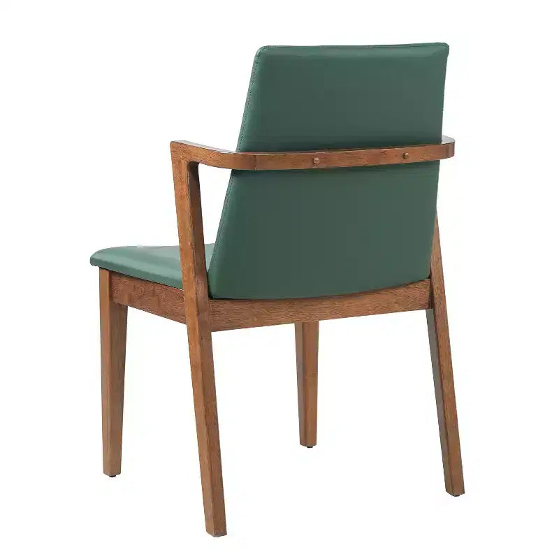 Christopher Knight Home Chaises de salle à manger Chaiwat modernes en bois d'hévéa rembourrées avec dossier