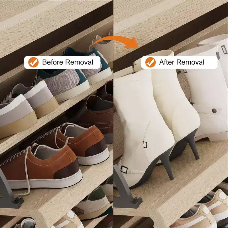 Meuble à chaussures Acekool à 3 tiroirs basculants avec étagères réglables, organisateur de chaussures fin pour entrée