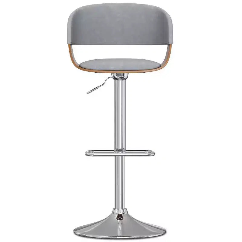 Calinda Adjustable Swivel Barstool Stone Gray - WyndenHall
