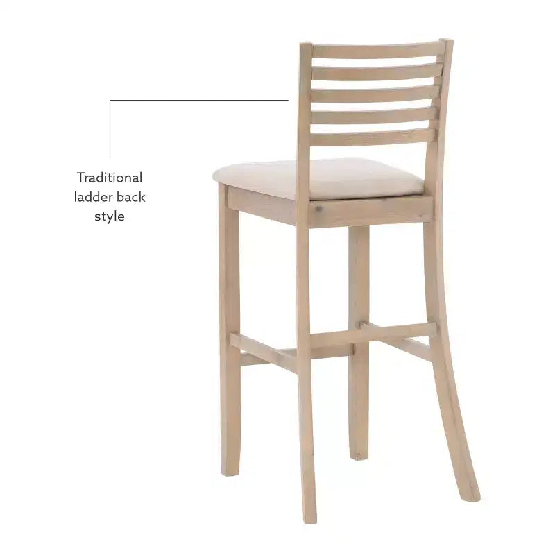 Tabouret Torino Linon gris