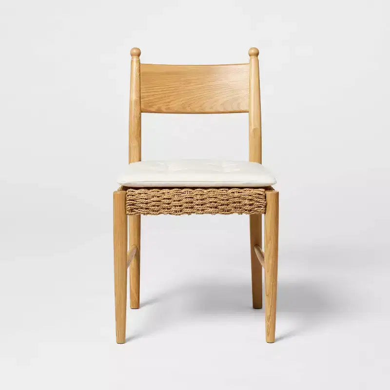 2 chaises de salle à manger en bois Cardamine Naturel - Threshold™ conçu avec Studio McGee