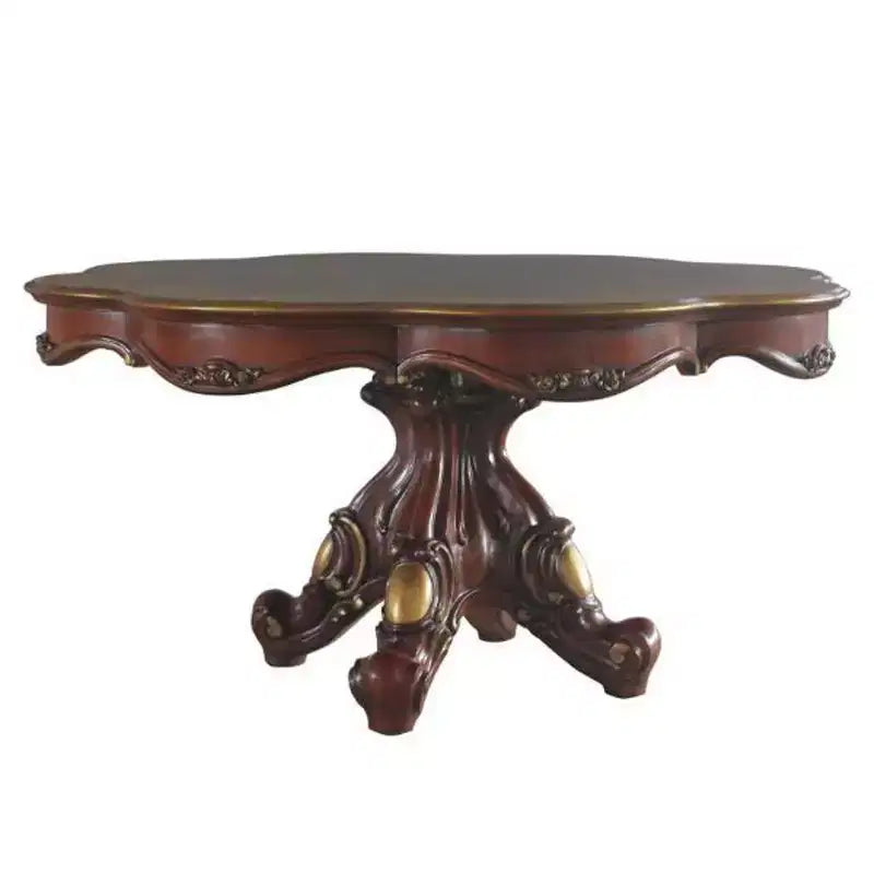 Acme Furniture Picardy Dining Table Honey Oak Finish