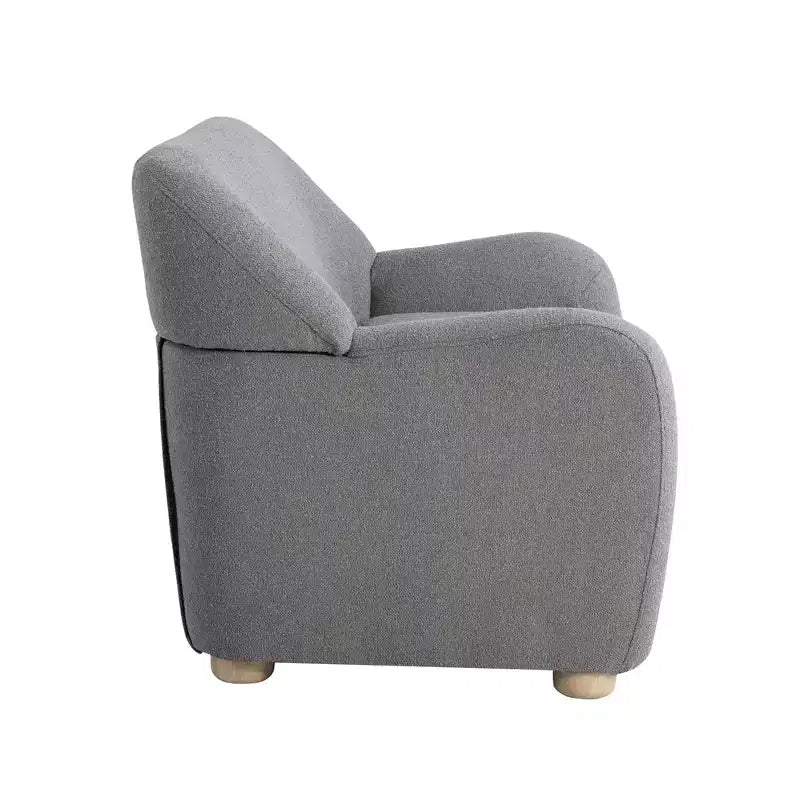 Lifestyle Solutions Jade Loveseat Gray Boucle