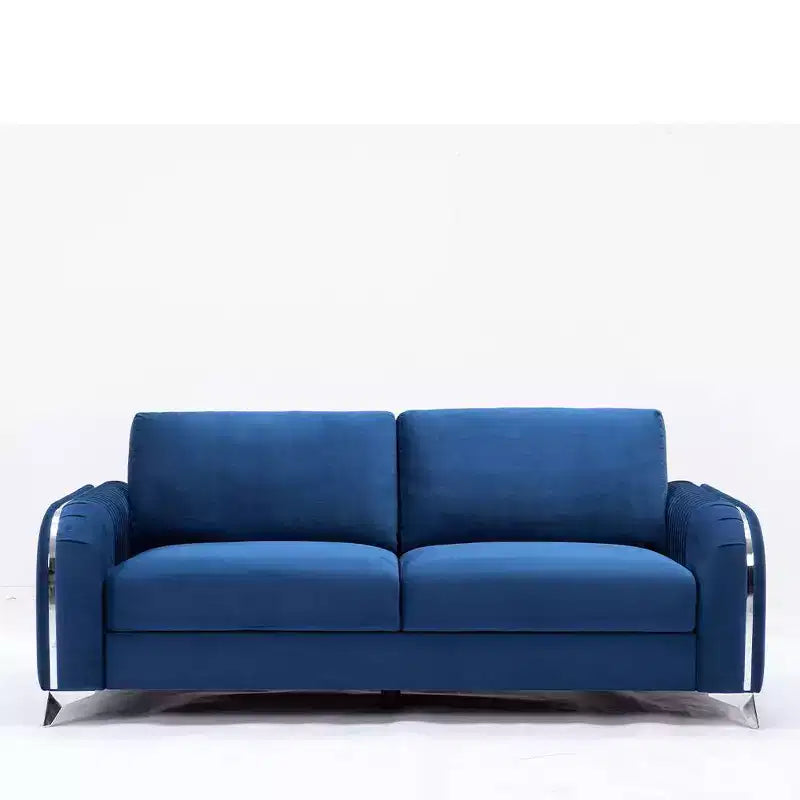 Canapé Wenona en velours bleu Acme Furniture 79 po