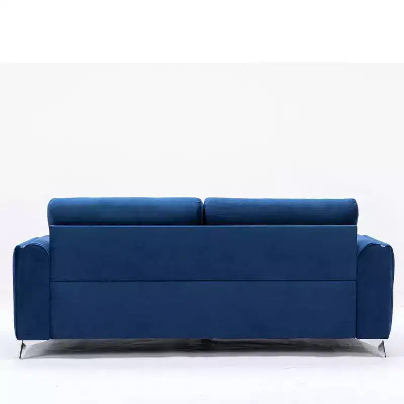 Canapé Wenona en velours bleu Acme Furniture 79 po