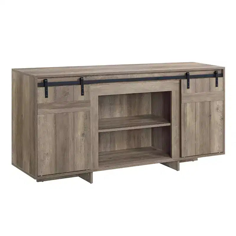 Acme Furniture 60" Bellarosa TV Stand for TVs up to 60" Gray Washed Finish